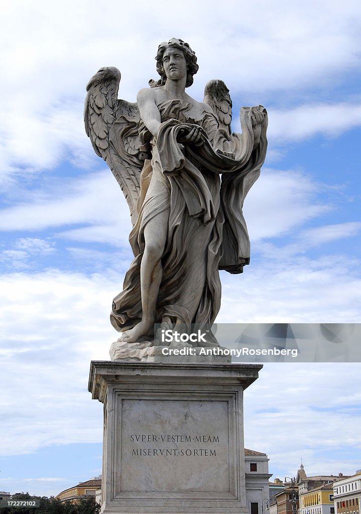 산탄젤로 다리 안젤 - 로열티 프리 로마 양식 스톡 사진