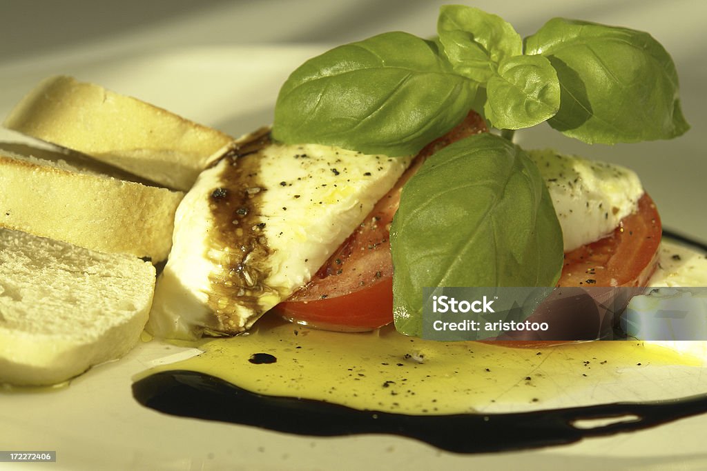 Caprese-Salat - Lizenzfrei Balsamico Stock-Foto