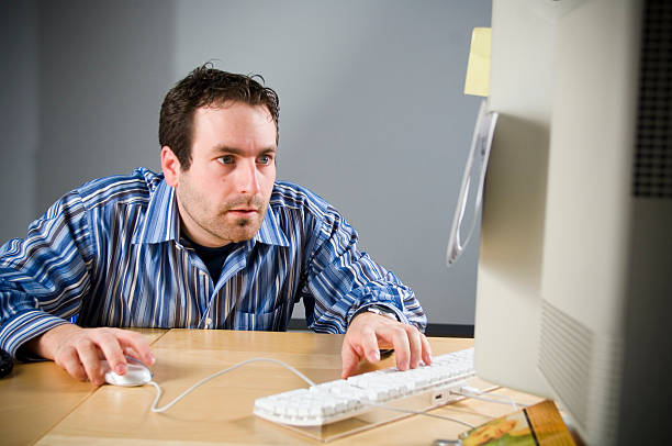 Dumb Computer Mouse 120+ Man Scared Of Mouse Photos Stock Photos, Pictures & Royalty-Free ...