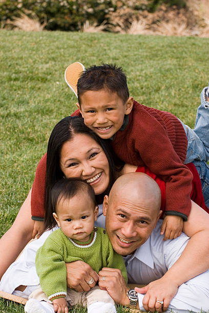 istock Beautiful Asian Family 172273915