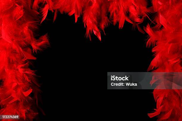 Boa 페더스 프레임 깃털 목도리에 대한 스톡 사진 및 기타 이미지 - 깃털 목도리, 깃털, 빨강