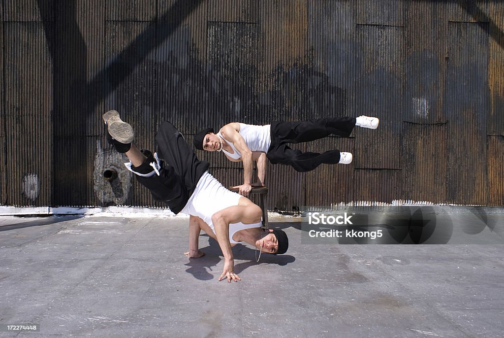Ballerini di breakdance - Foto stock royalty-free di Tipo di danza