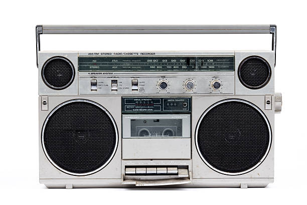 istock 80's vintage stereo (full front) XXL 172274561