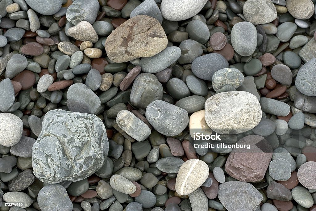 Des pierres lisses plage - Photo de Roc libre de droits