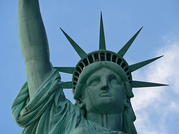 istock Statue of Liberty close-up 172275322