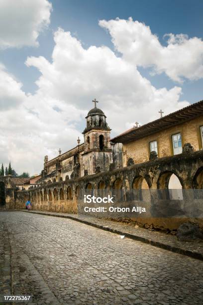 Morelia Church Stock Photo - Download Image Now - Adult, Antique, Arch - Architectural Feature