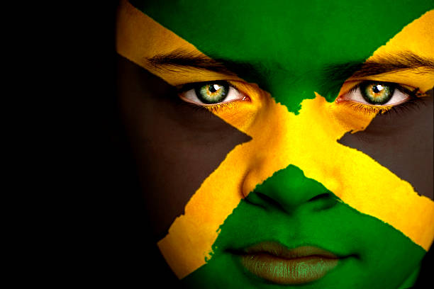 jamaikanische jungen - jingoistic stock-fotos und bilder