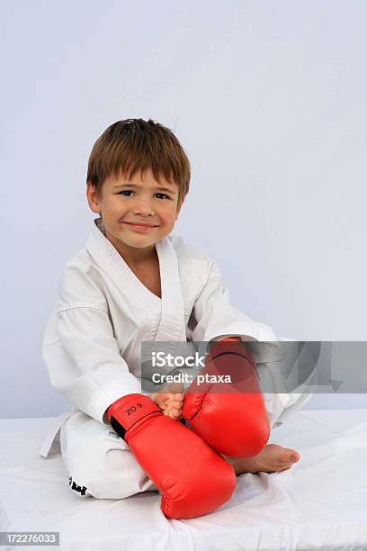 Boy In Martial Arts Uniform Stock Photo - Download Image Now - Activity, Aikido, Aspirations