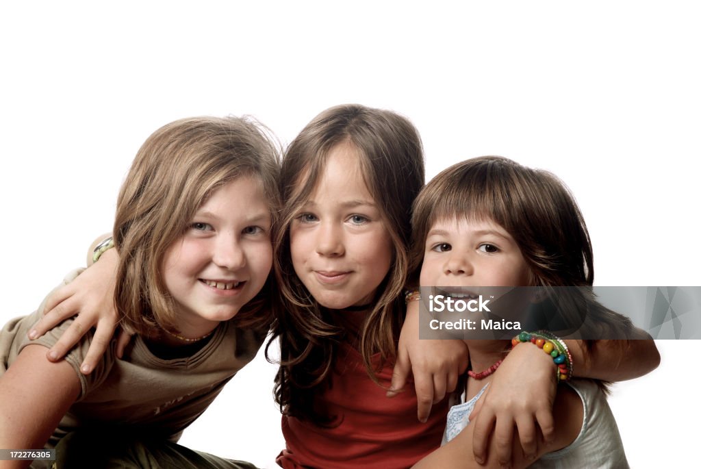 Tres amigos - Foto de stock de Abrazar libre de derechos