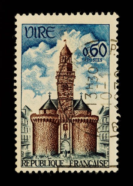 istock Old postage stamp from France 172276398