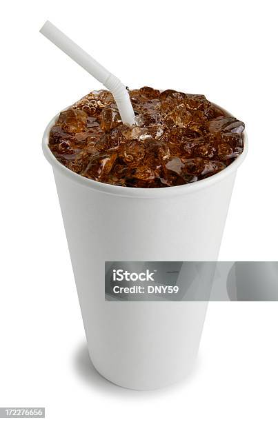 Photo libre de droit de Verre Avec Paille Doux banque d'images et plus d'images libres de droit de Soda - Soda, Tasse, Alimentation lourde