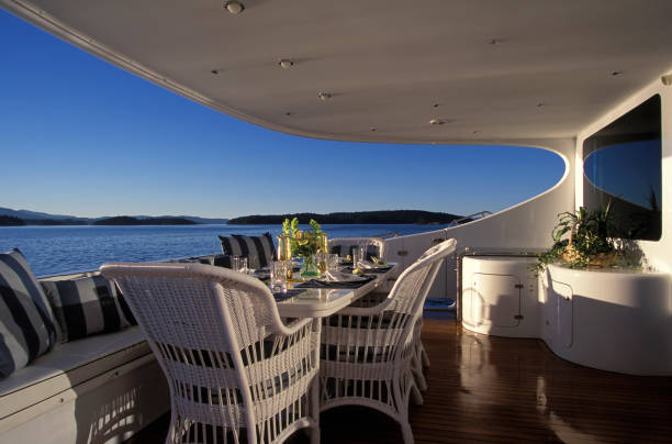 istock A luxury yacht deck with furniture 172276657