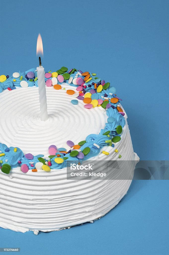 생일 케이크, 캔들 - 로열티 프리 불 스톡 사진