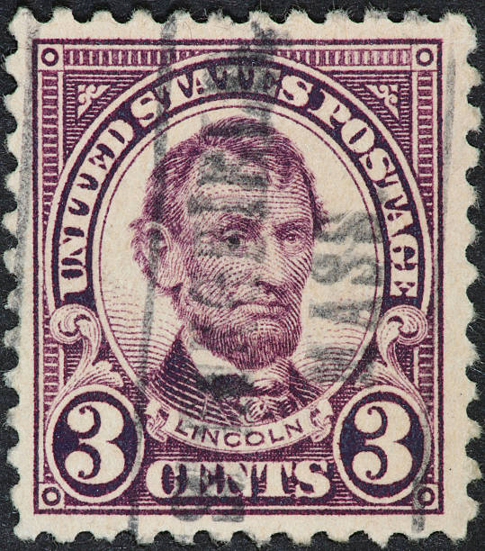 istock Abe Lincoln stamp 1922 172277349
