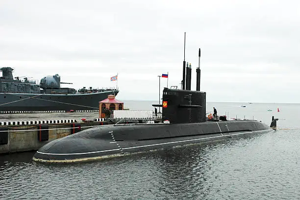 Russian diesel submarine