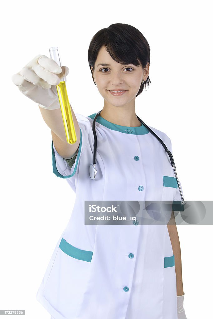 Retrato de jovem bonita caucasiano médico - Foto de stock de 20 Anos royalty-free