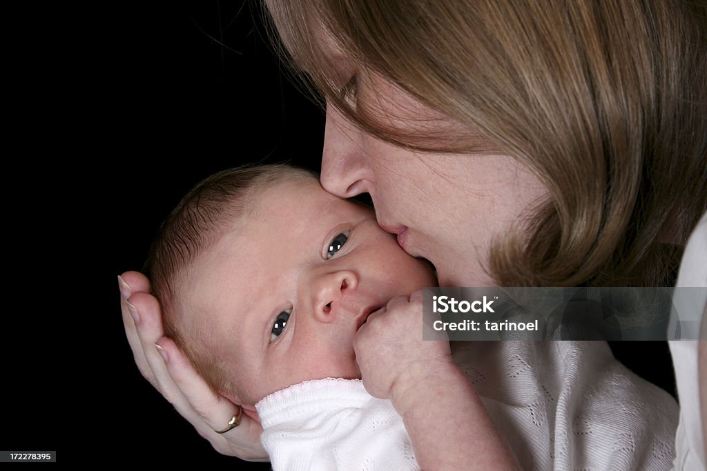 Mommy e filha 1 - Royalty-free 0-1 Mês Foto de stock