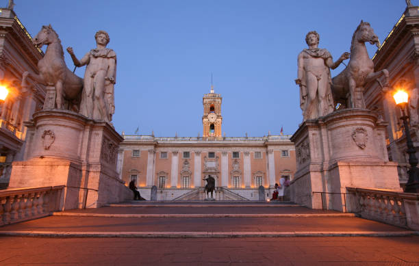 istock Piazza del Campidoglio in Rome, Italy 172278525