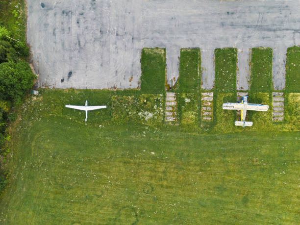 istock Old abandoned airport in Lithuania. 1722788139