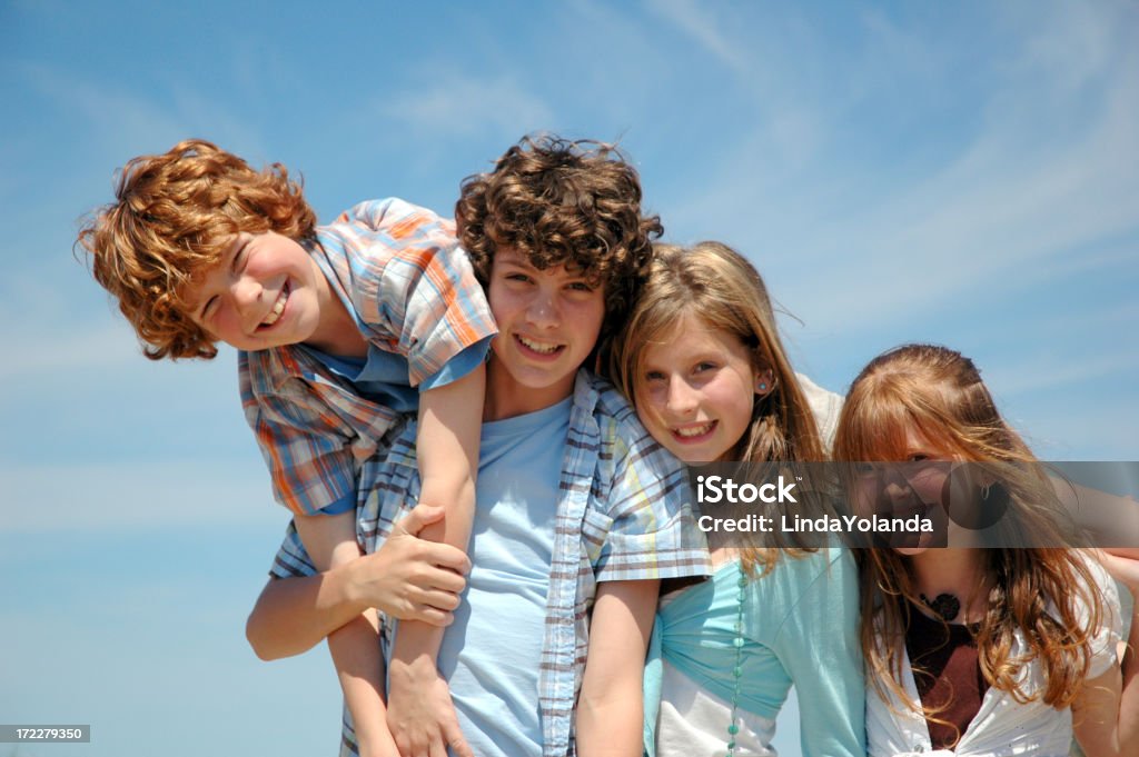 Happy niños - Foto de stock de Actividad libre de derechos