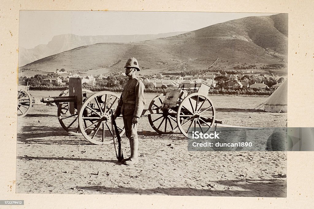 Artillery - Foto de stock de Guerra dos Bôeres royalty-free