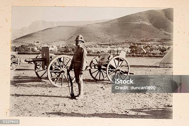 Foto de Artillery e mais fotos de stock de Guerra dos Bôeres - Guerra dos Bôeres, Fora De Moda - Estilo, Fotografia - Arte e artesanato