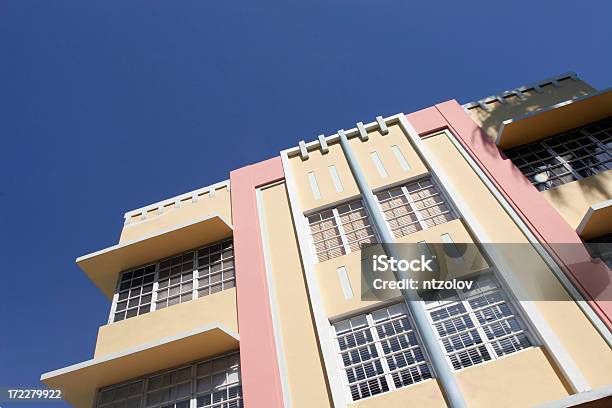 Art Deco Di South Beach - Fotografie stock e altre immagini di Albergo - Albergo, Albergo di lusso, Appartamento