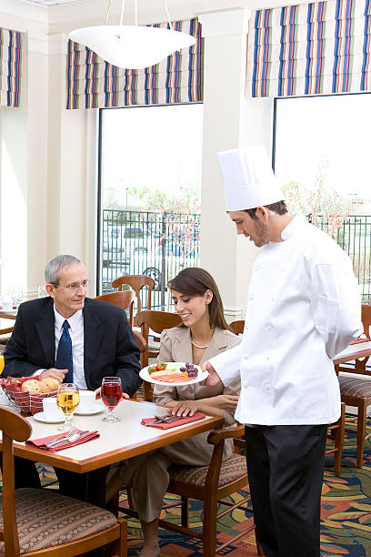istock Waiter Serving Food at Restaurant 172280041