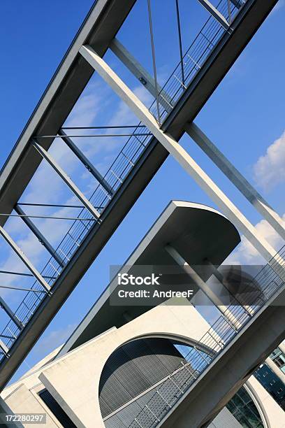 Confusion In Modern Architecture Stock Photo - Download Image Now - Architectural Feature, Berlin, Bridge - Built Structure