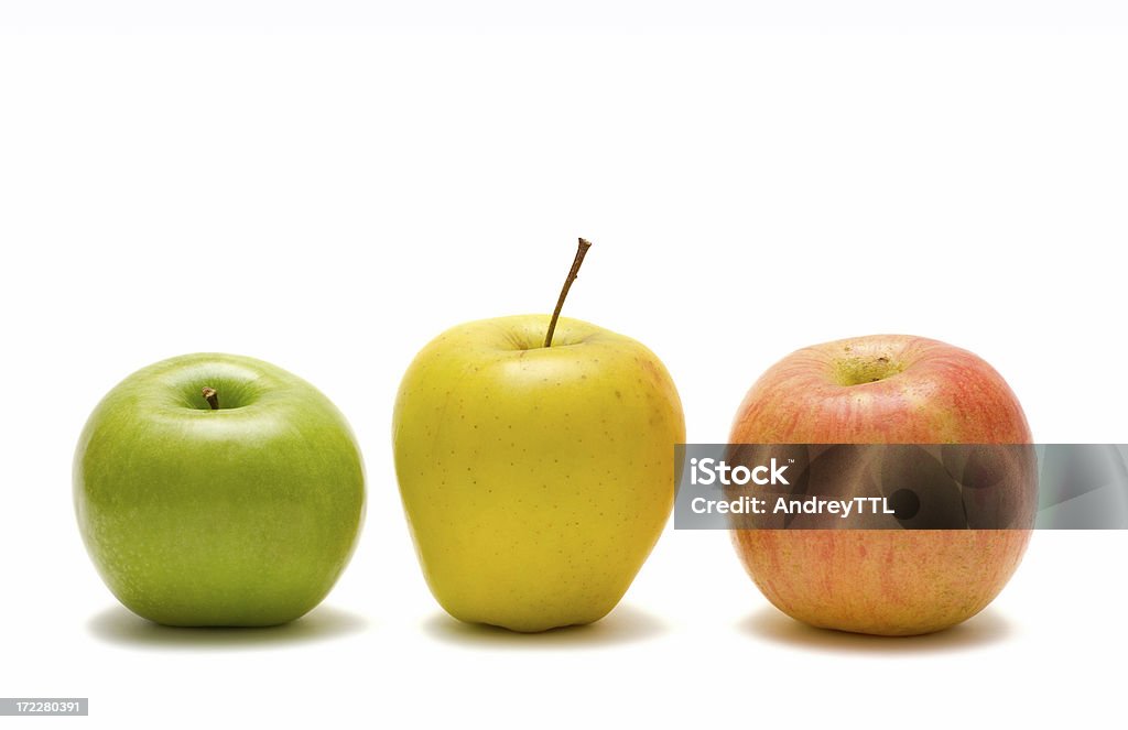 Trois pommes - Photo de Pomme libre de droits