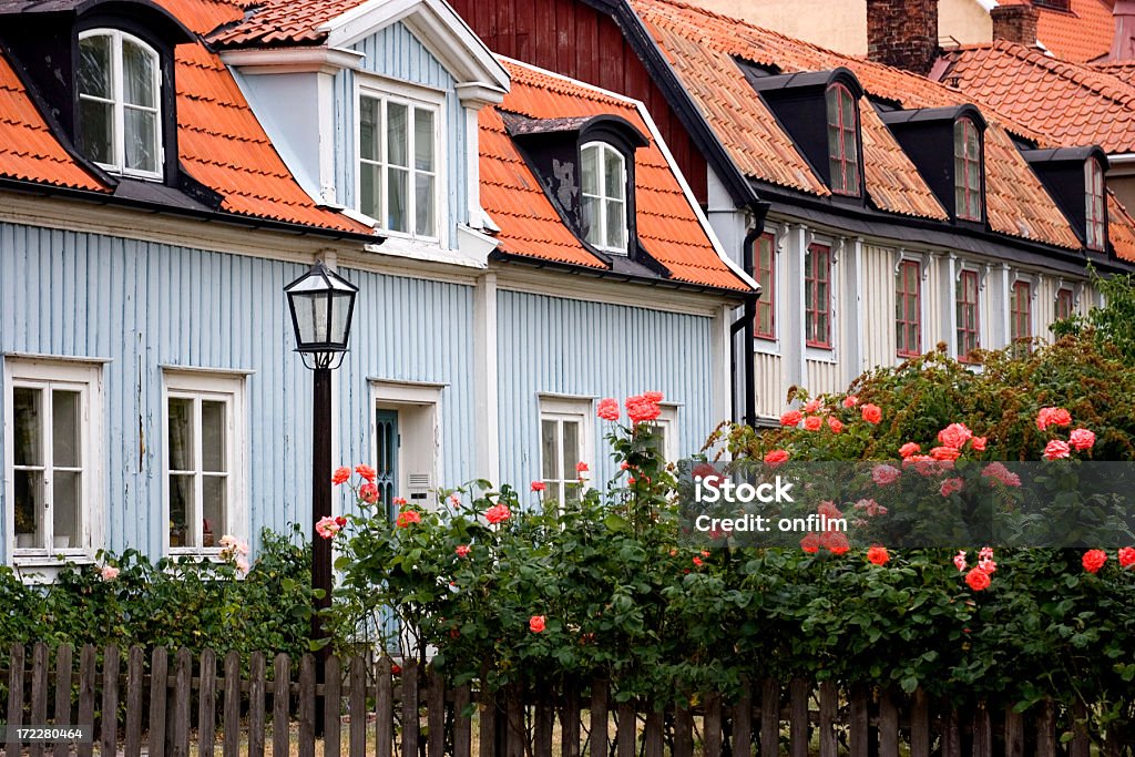 Rose garden - Royaltyfri Småland - Sverige Bildbanksbilder