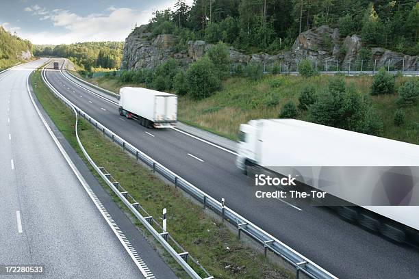 Convoy Stock Photo - Download Image Now - Truck, Convoy, Road