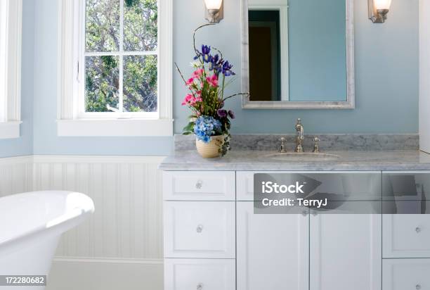 Bathroom Sink Stock Photo - Download Image Now - Medicine Cabinet, Bathroom, Home Addition