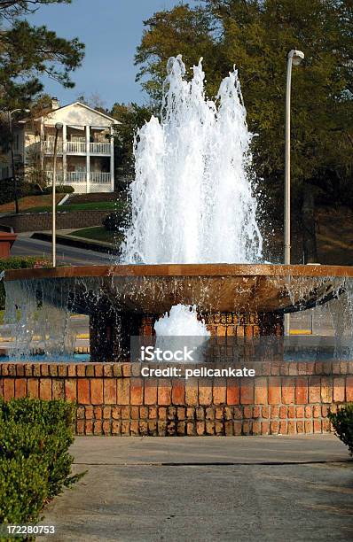 Fairhope Alabama Fountain Stock Photo - Download Image Now - Alabama - US State, Community, Famous Place