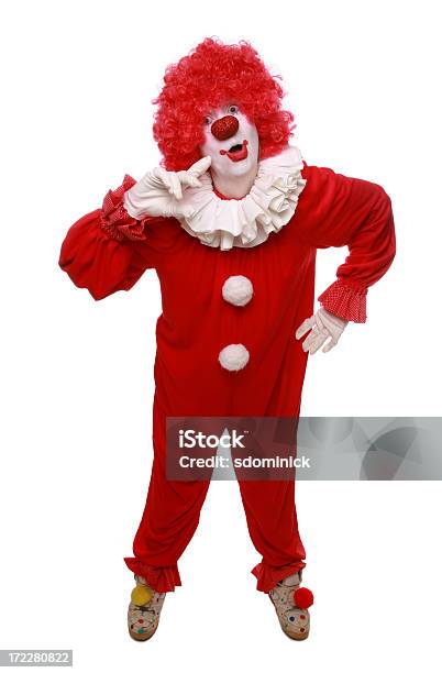 Photo libre de droit de Heureux De Clown banque d'images et plus d'images libres de droit de Cadrage en pied - Cadrage en pied, Clown, Concepts