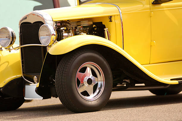istock Shiny vintage car 172280872
