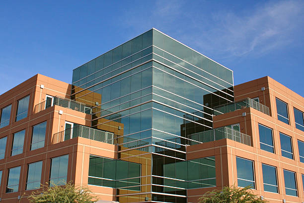 istock Modern Glass Building in Northwest Scottsdale Arizona 172280935