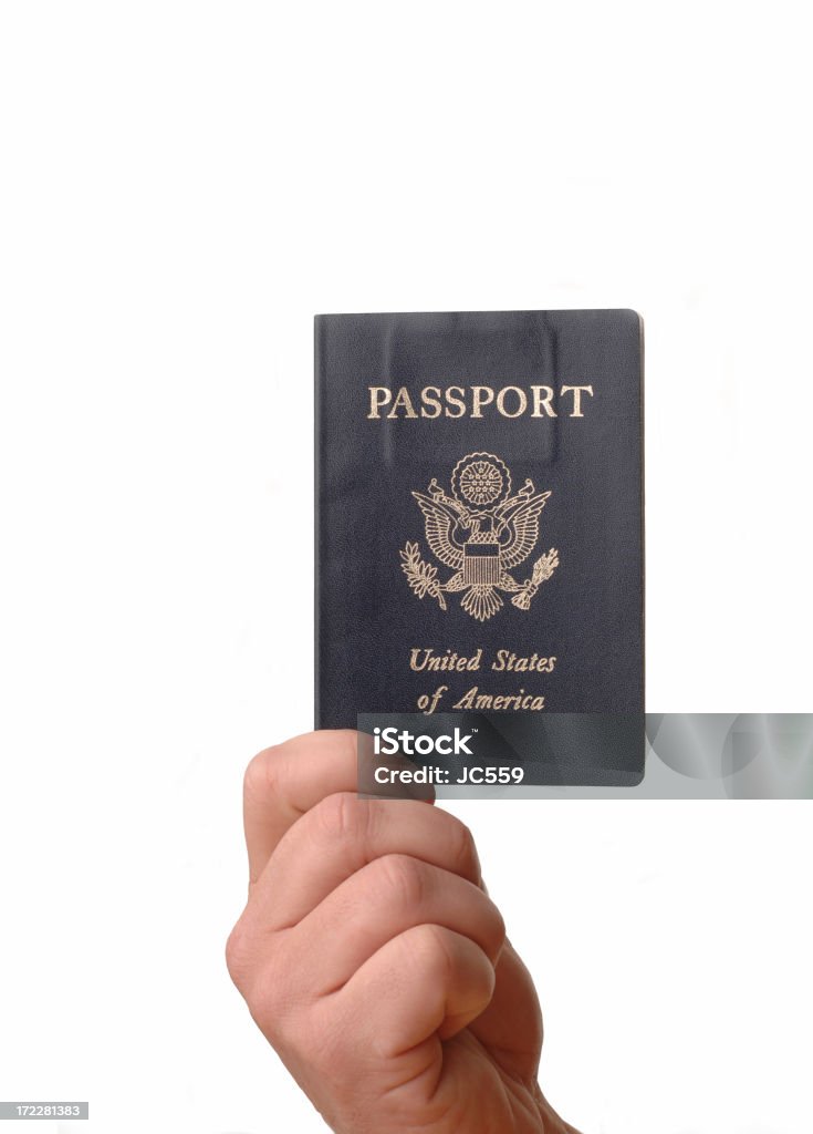 USA-passport - Lizenzfrei Auswanderung und Einwanderung Stock-Foto