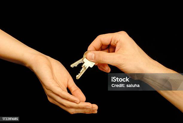 Passing Over The Keys Stock Photo - Download Image Now - Car, Divorce, Exchanging