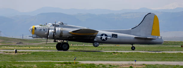 istock B-17 Flying Fortress Landing 172282057