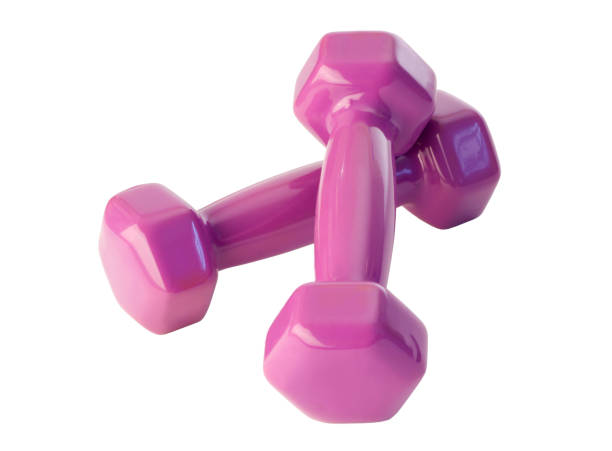 istock Dumbbell, Barbell Hand Weight Cut out Isolated on White Background 172282251
