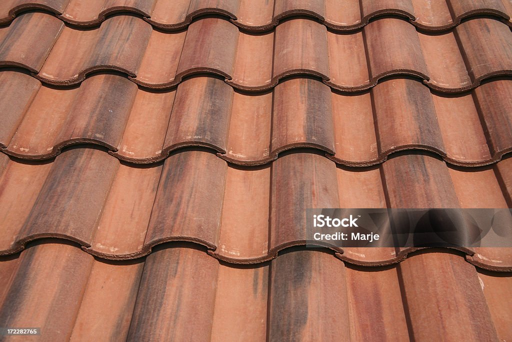 Azulejos de techo - Foto de stock de Arcilla libre de derechos