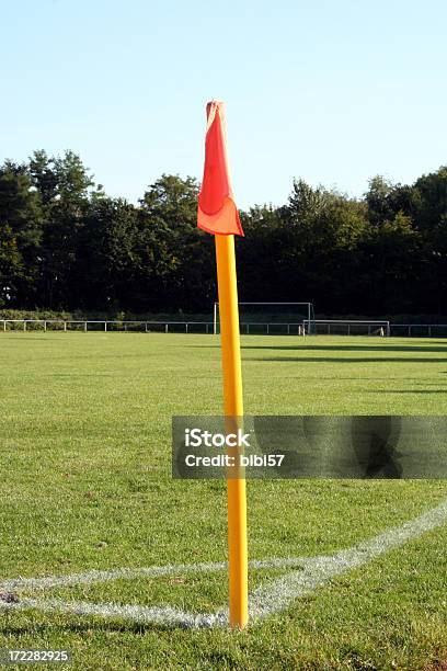 Cornerflagge Stockfoto und mehr Bilder von Abenddämmerung - Abenddämmerung, Aus der Ecke, Eckmarkierung