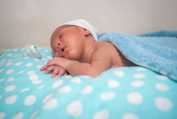 istock Beautiful baby asleep 1722834037