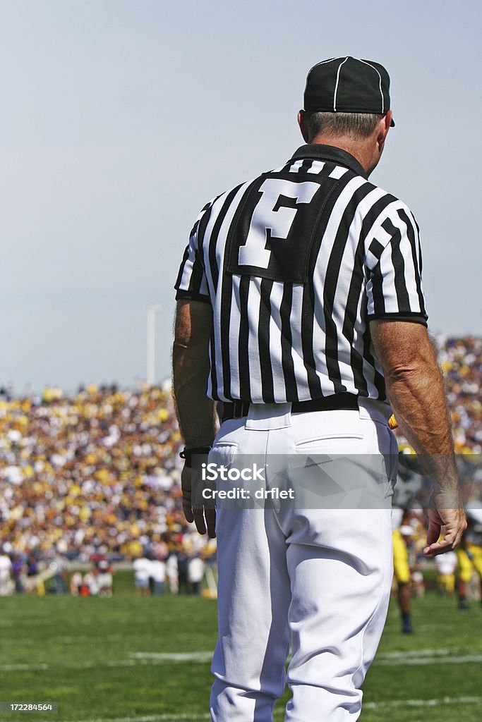 Football Schiedsrichter - Lizenzfrei Amerikanischer Football Stock-Foto