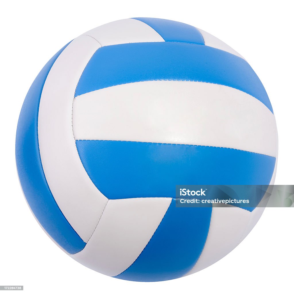 Aislado de voleibol - Foto de stock de Juego de vóleibol libre de derechos