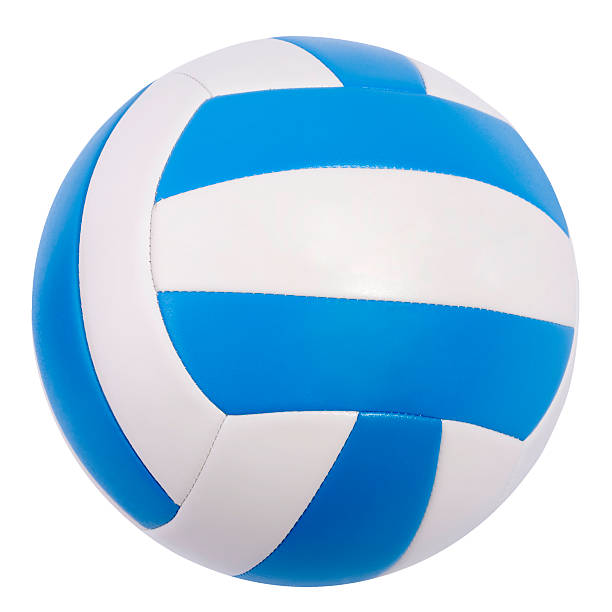 volley-ball isolé - ballon de volley photos et images de collection