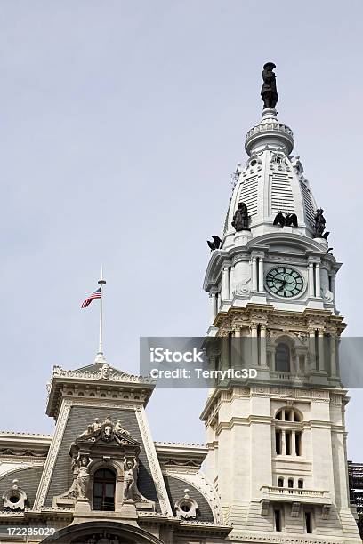 Philadelphia City Hall De Foto de stock y más banco de imágenes de Arquitectura - Arquitectura, Arquitectura exterior, Ayuntamiento