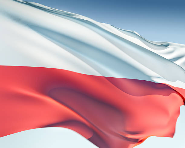 Flagge von Polen – Foto