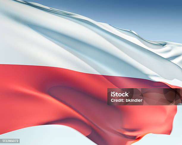 Foto de Bandeira Da Polônia e mais fotos de stock de Bandeira Polonesa - Bandeira Polonesa, Polônia, Bandeira